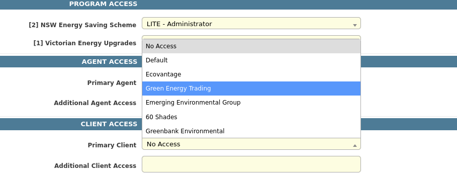User Role with Correct Permissions