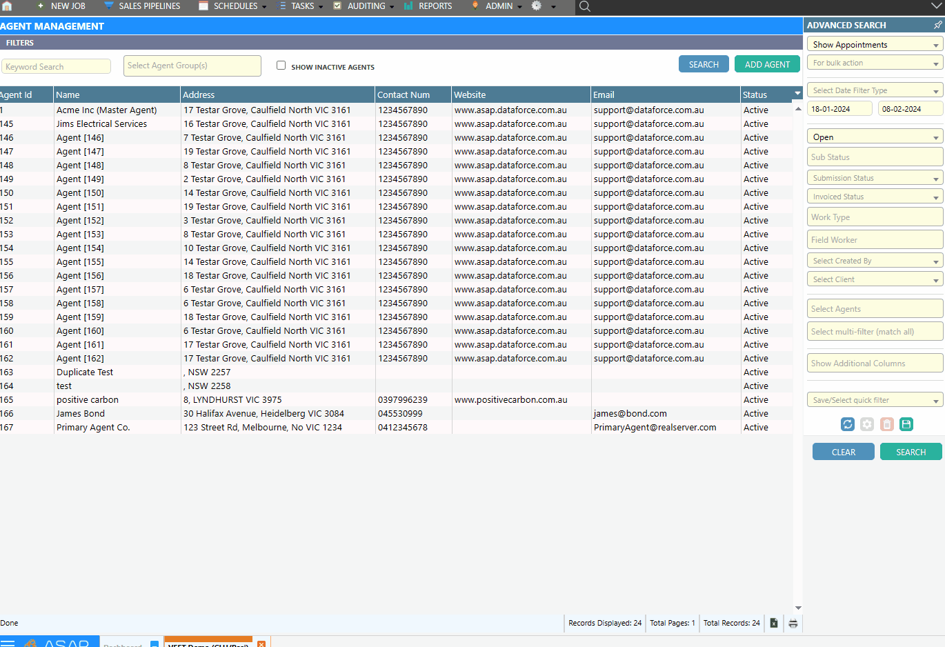 Verify Agent Details