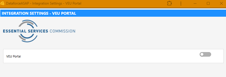 VEU Portal Integration
