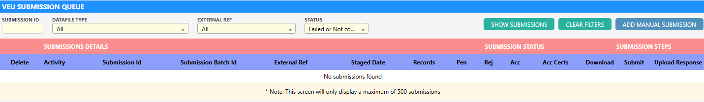 VEU Portal Integration