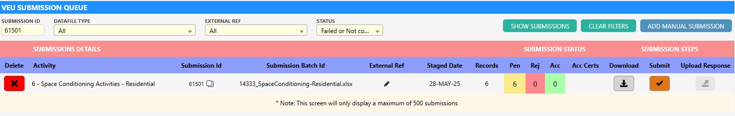 VEU Portal Integration